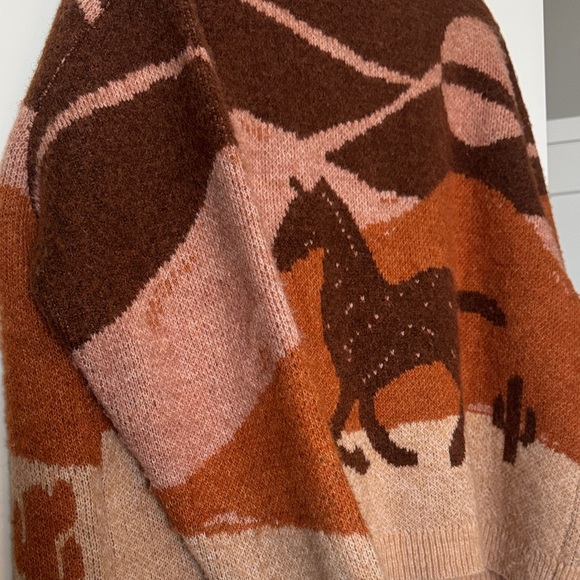 Lucky Brand western-style Cardigan size Large - Picture 4 of 4